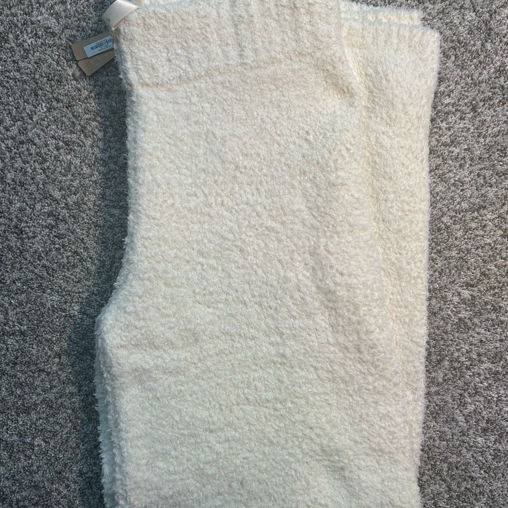 SKIMS Cozy White Boulce Pants NWT - Picture 3 of 9
